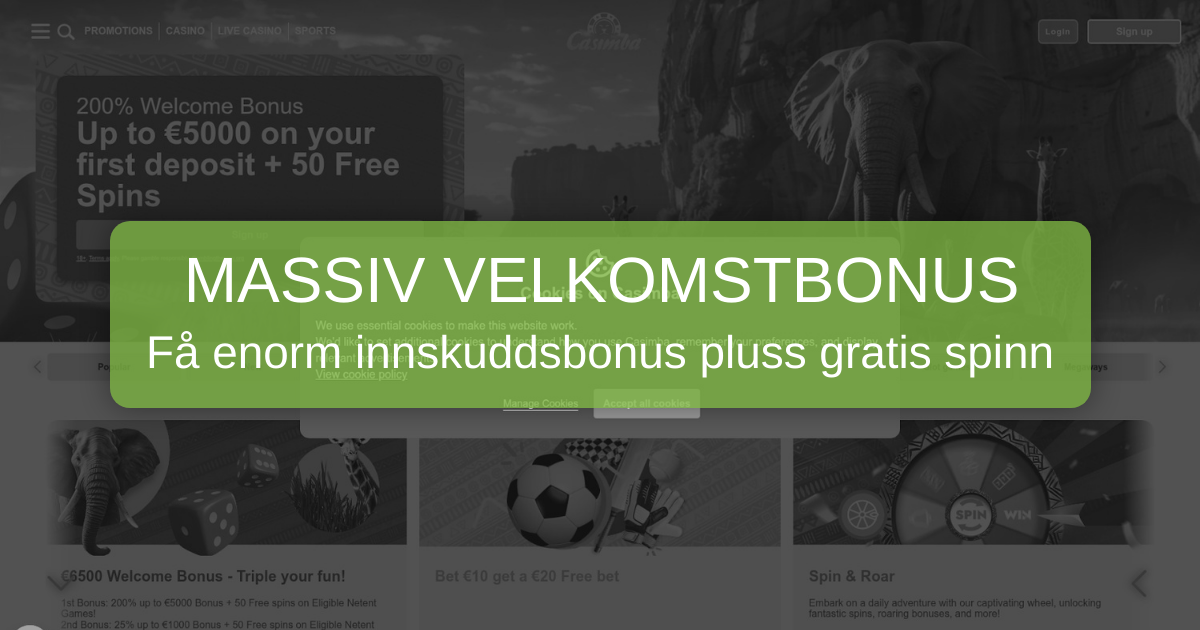 Casimba Casino Norge